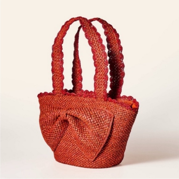 Kate Spade x Target Raffia Tote - Picture 2 of 3